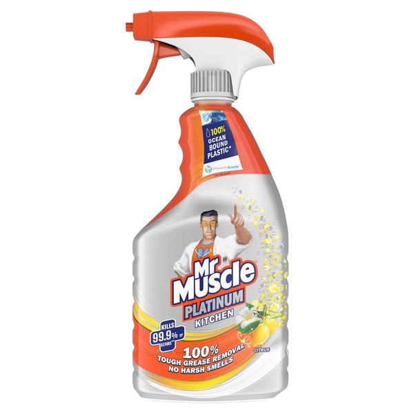 Mr Muscle Platinum Kitchen 750ml Spray - Citrus