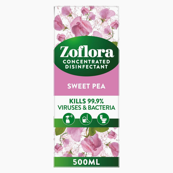 Zoflora Sweet Pea Concentrated Multipurpose Disinfectant Liquid 500ml