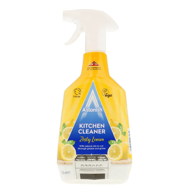 Astonish 750ml Kitchen Cleaner Spray Zesty Lemon