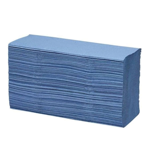 Contract V-Fold Hand Towel 1Ply Blue CTNx4800