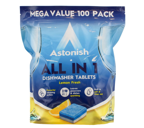 Astonish All in 1 Dishwasher Tablets (100)