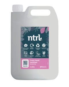 Jangro ntrl Alcohol Free Foam Hand Sanitiser - 5L