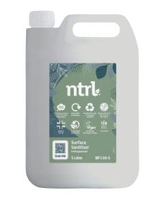 Jangro ntrl Surface Sanitiser Unfragranced - 5L